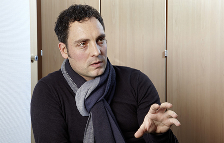 Geschäftsführer Magnus Becherer im Gespräch